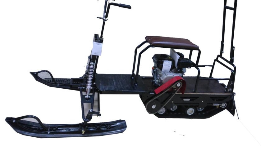 Мотобуксировщик Форза с лыжным модулем