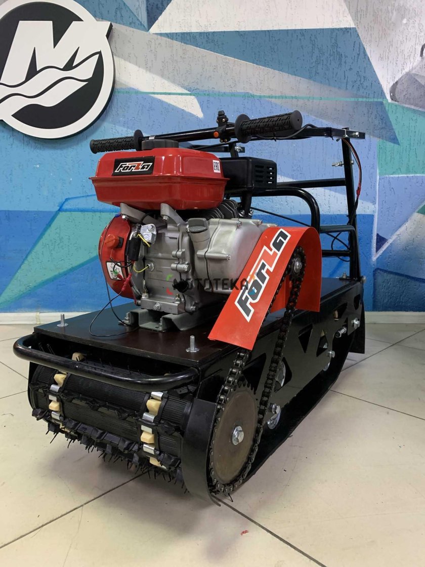 Мотобуксировщик Лебедев Моторс LVR 500