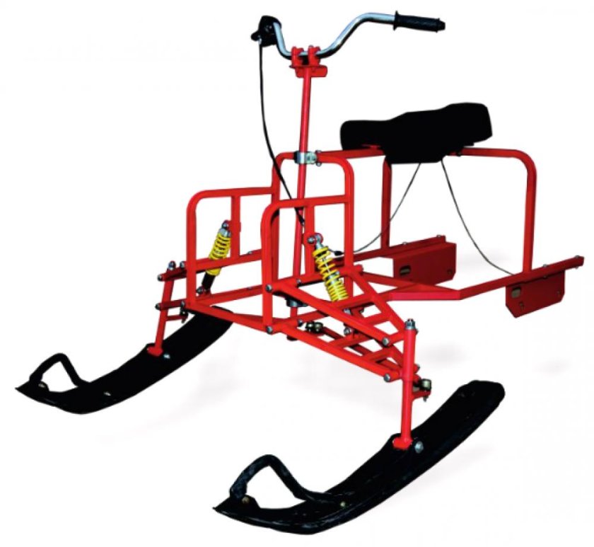 Лыжный модуль с мотобуксировщиком Forza 9