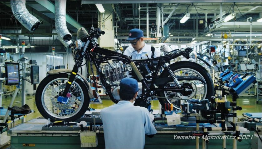 Завод Ямаха в Японии