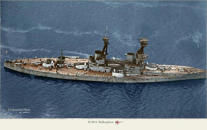HMS Bellerophon 1907