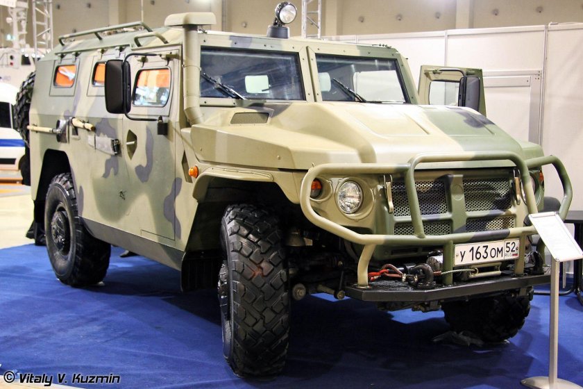 Бронеавтомобиль ГАЗ-233114 - «тигр-м»