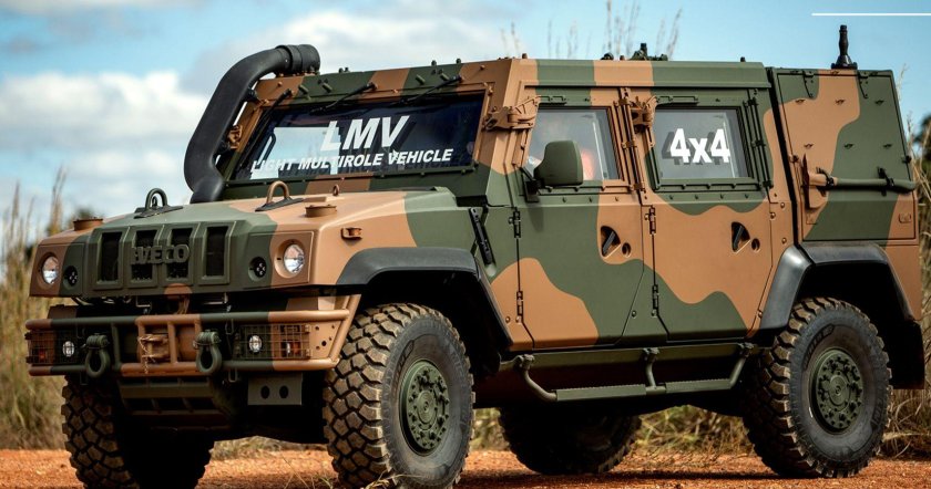 Бронеавтомобиль iveco lmv