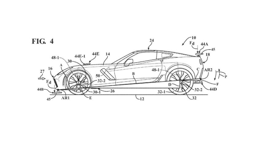 Chevrolet Corvette чертежи