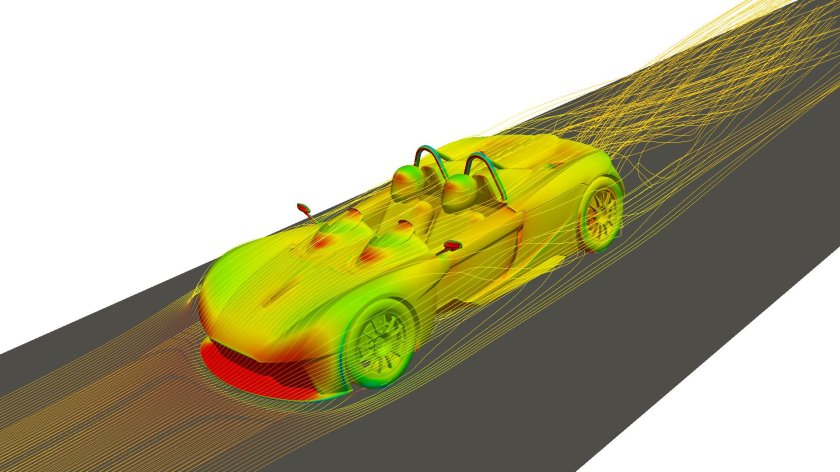 Аэродинамика машины