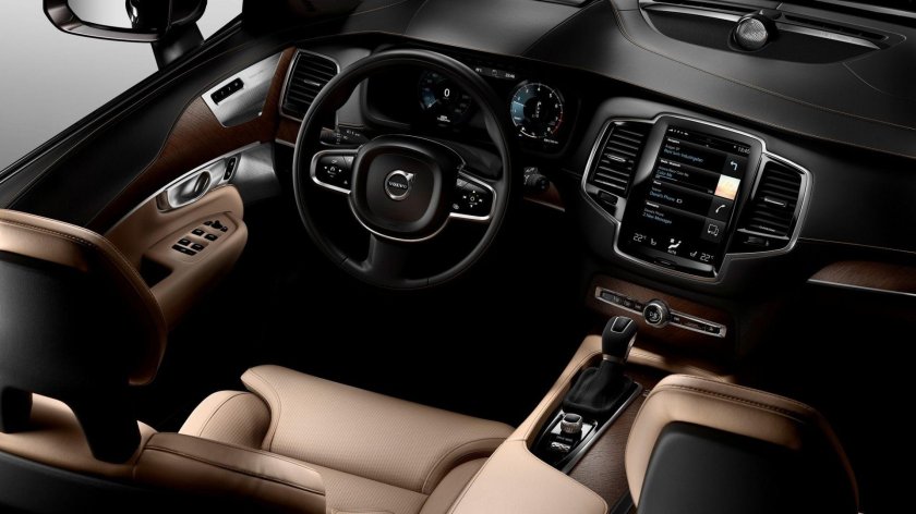 Volvo xc90 interior
