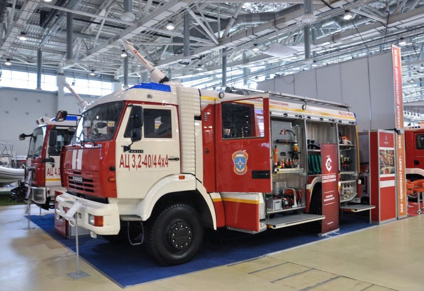 Спецтехника пожаротушения