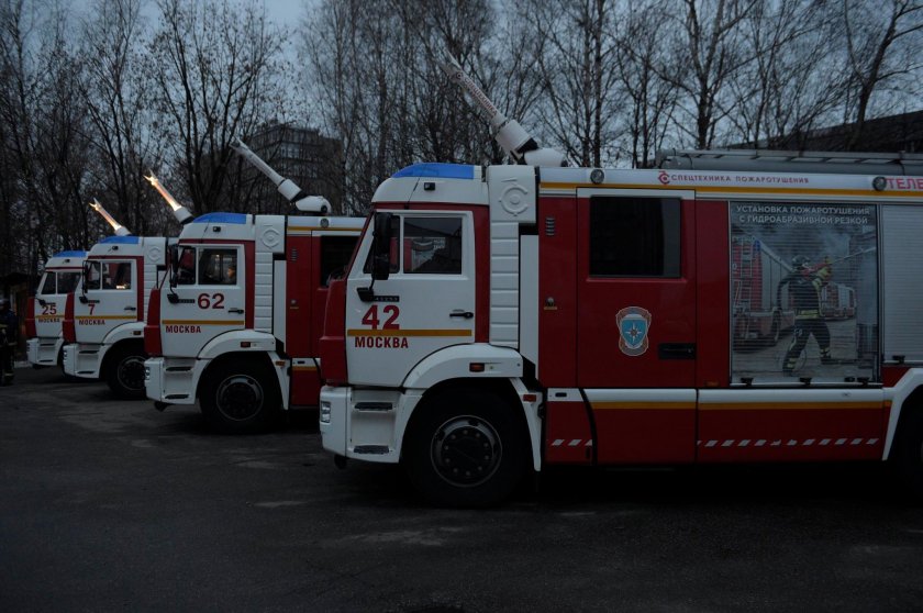 Пожарная машина Москва 2 ПСЧ