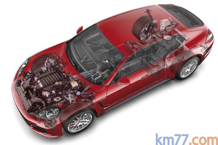 Порше Панамера 4.8 GTS мотор