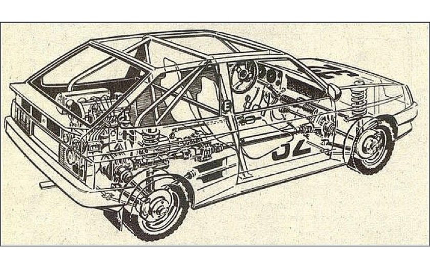 Шасси ВАЗ 2108