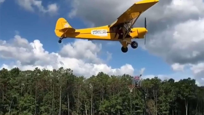 Крыло спортивного самолёта