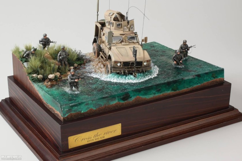 Диорама ЧАЭС эпоксидная смола