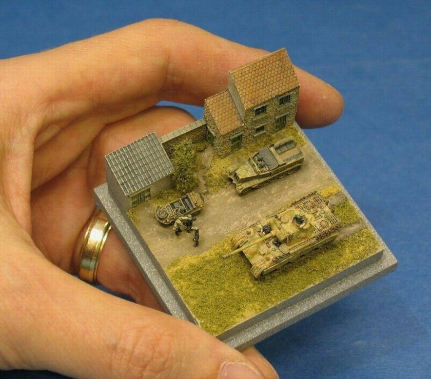 Диорамы в масштабе 1 72