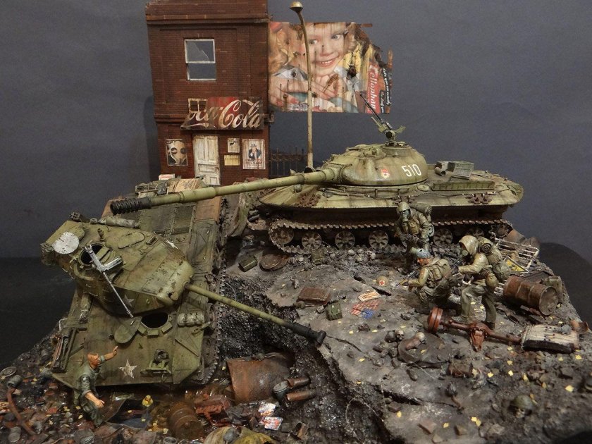 Диорама Арденны 1/35