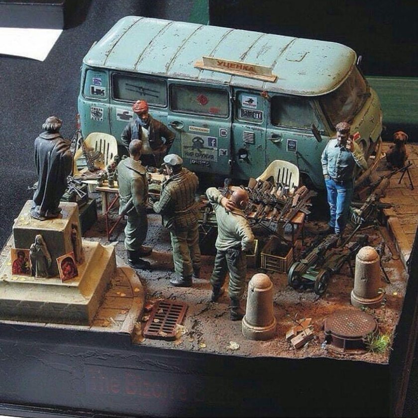 Диорама сталкер 1 35