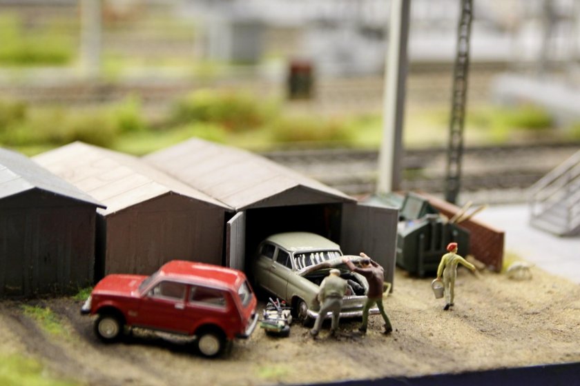 ВАЗ. Диорама 1:43