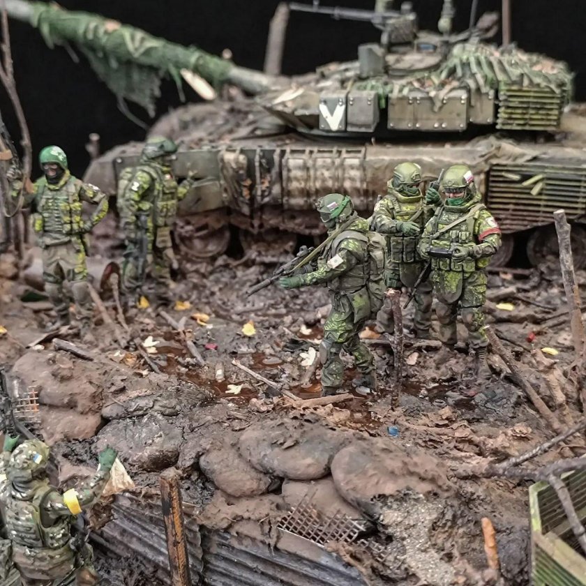Диорамы сво 1/35