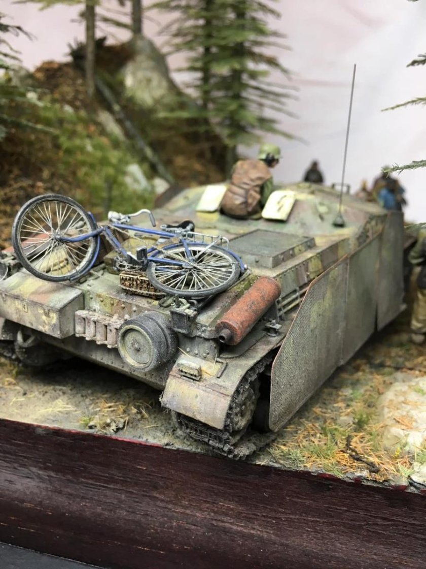 Диорама танк