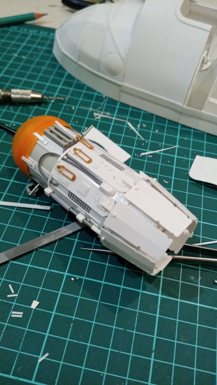 Космический корабль из бумаги