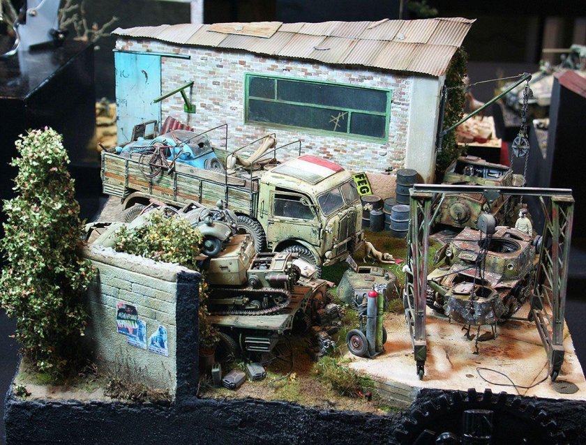 Диорама сталкер 1 35