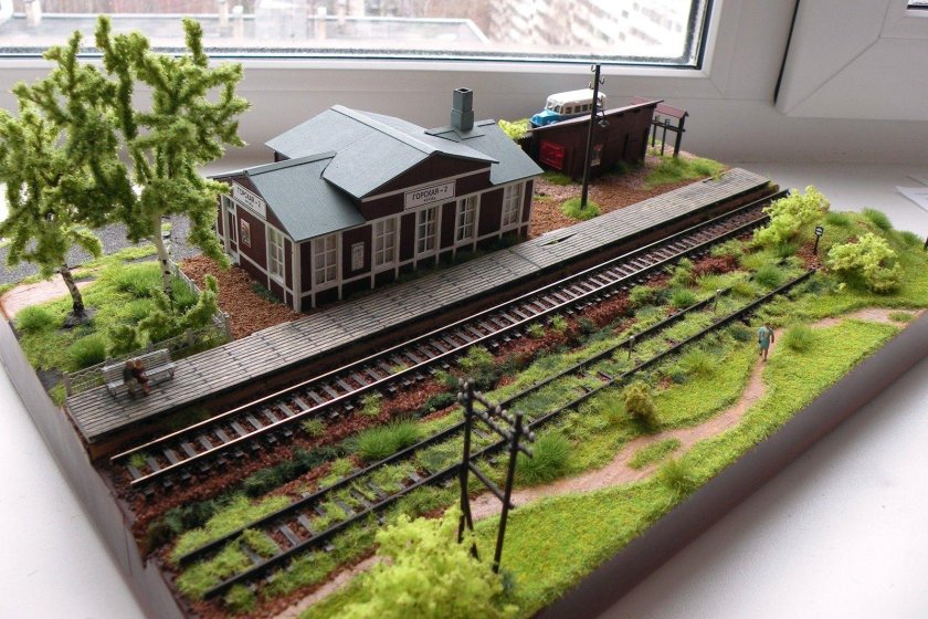 Диорама железная дорога Piko