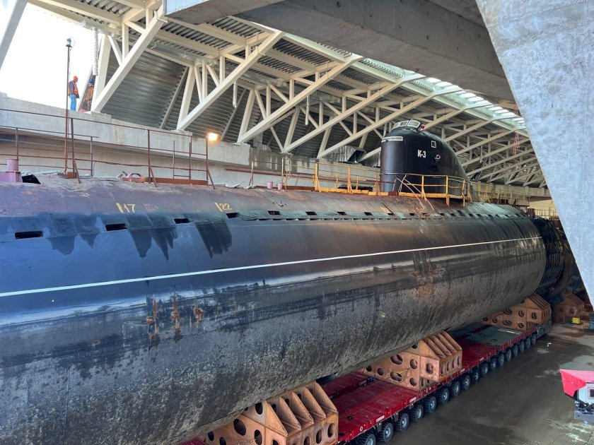 К-3 подводная лодка в Кронштадте