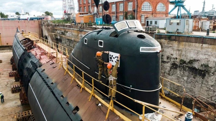 Музей подводная лодка в Кронштадте