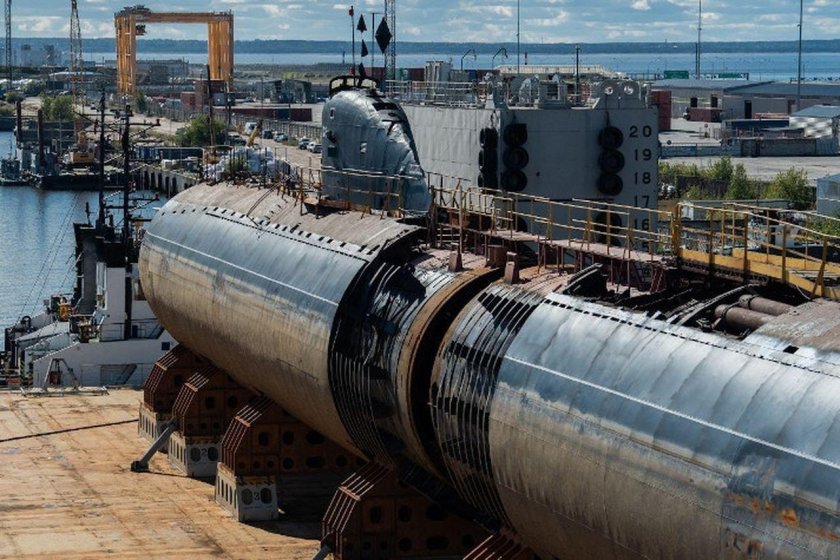 Подводная лодка Ленинский комсомол в Кронштадте музей