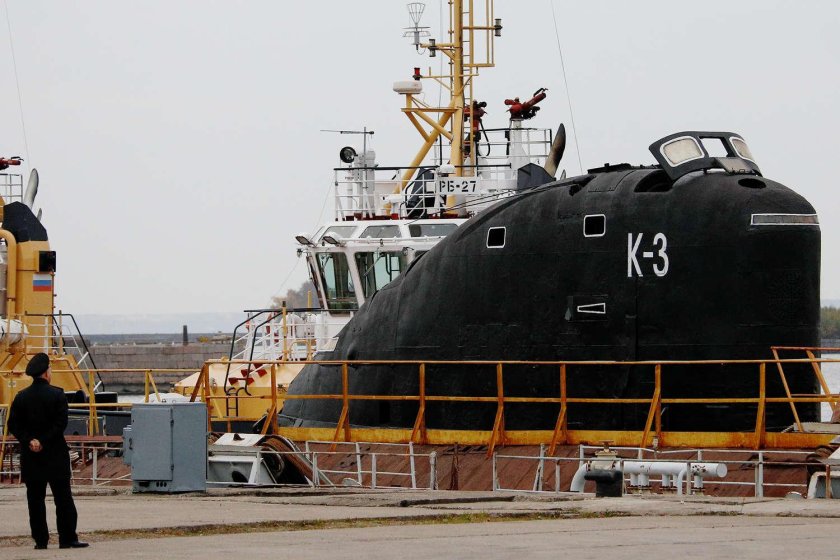Подлодка к-3 Ленинский комсомол