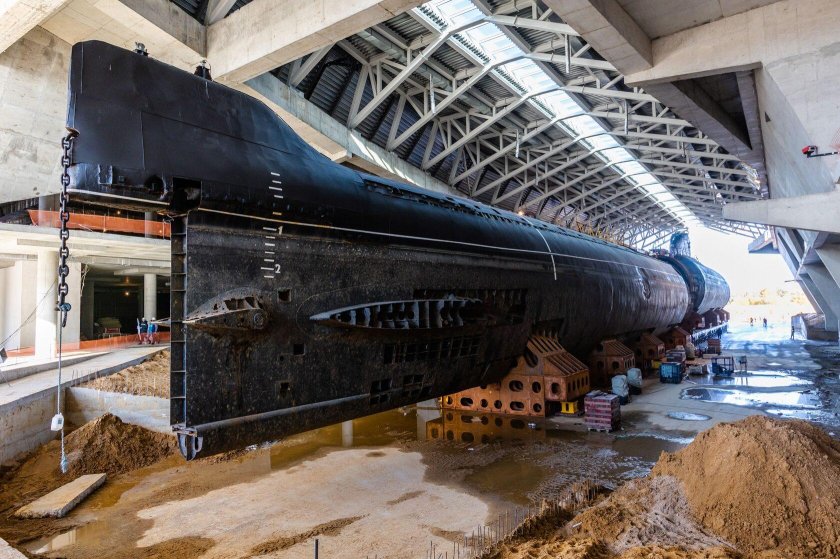 Музей подводная лодка в Кронштадте