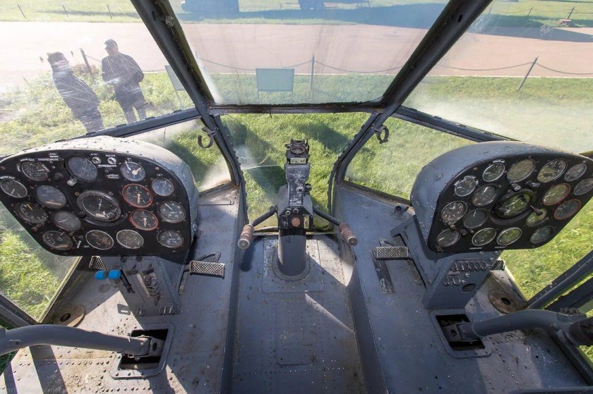 Як-24 вертолёт кабина