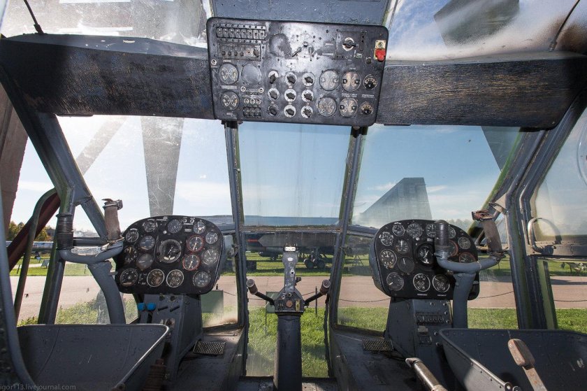 Як-24 вертолёт кабина