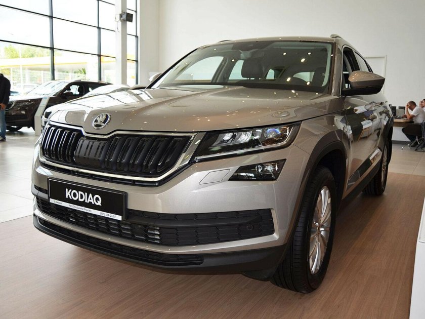 Шкода Кодиак бежевый 2020