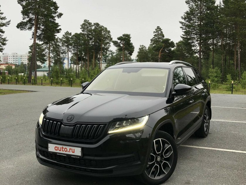 Skoda Kodiak черный