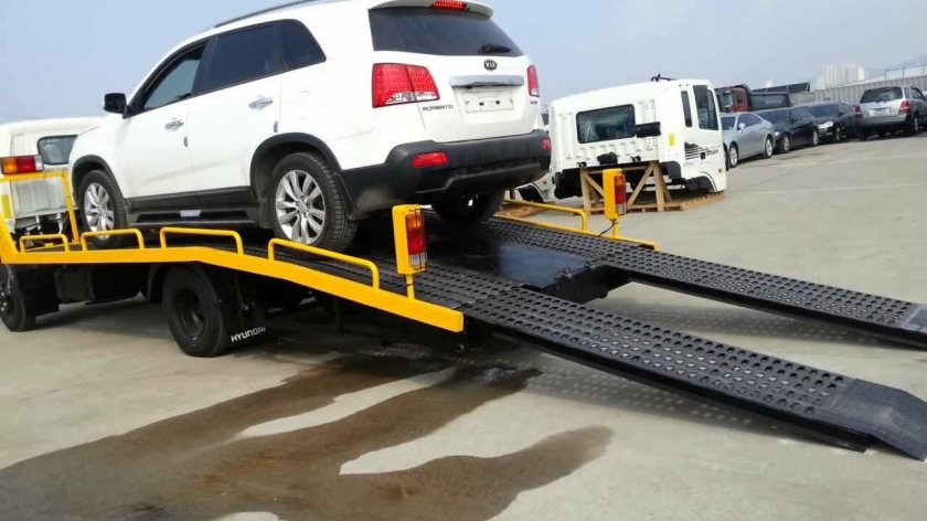 Эвакуатор автовоз Hyundai hd78