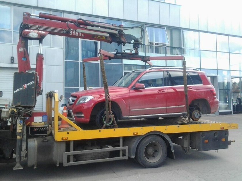 HMF 910 TS эвакуатор