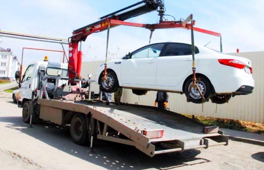 Эвакуация авто