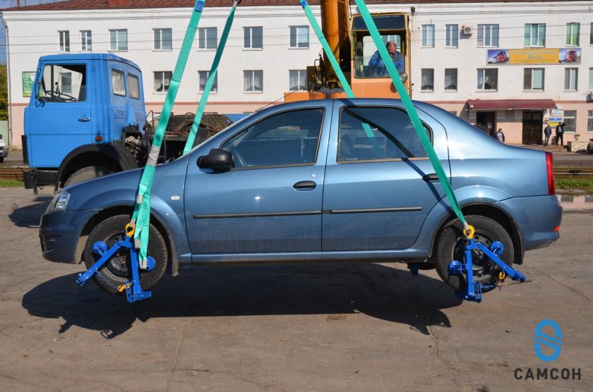 Строп многопетлевой для эвакуатора