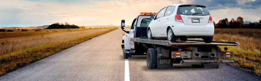 Машина на трассе