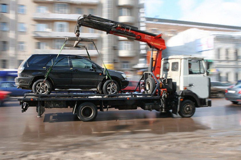 Эвакуация авто