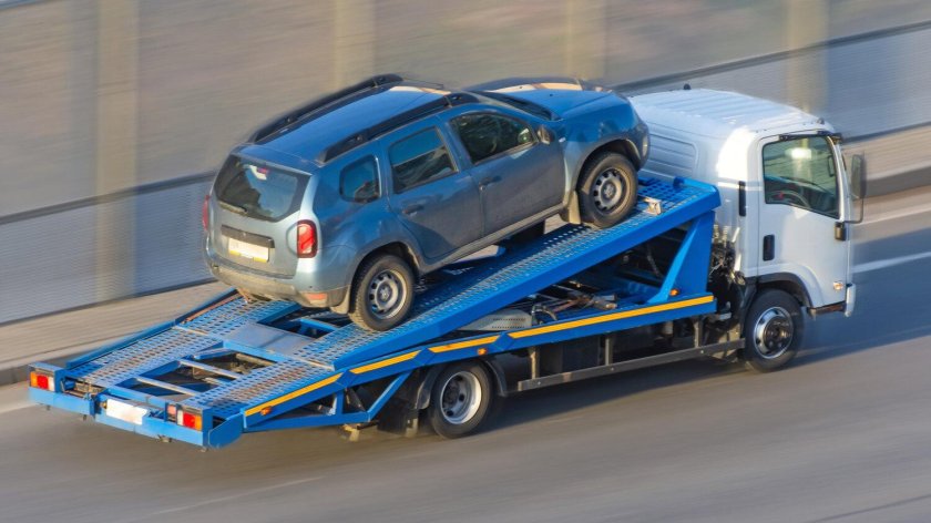 Эвакуация машины