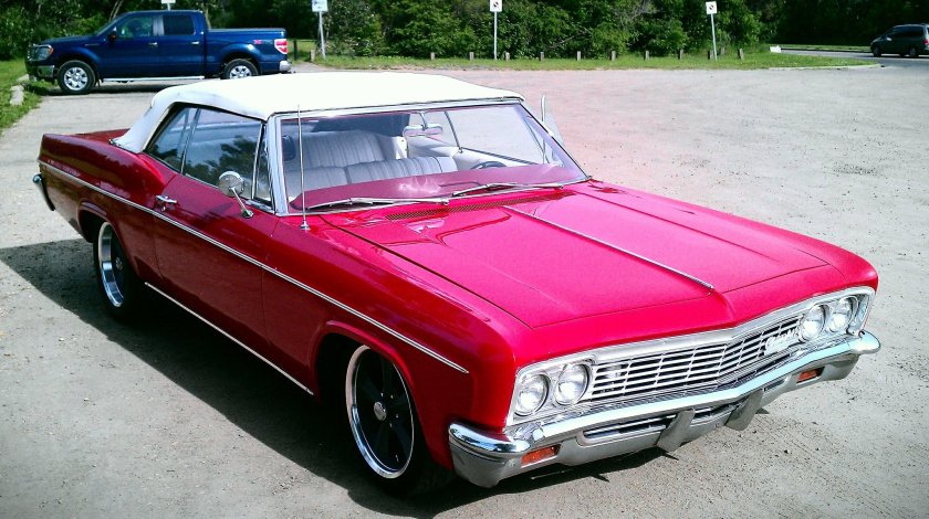 Chevrolet Impala 1967 розовая