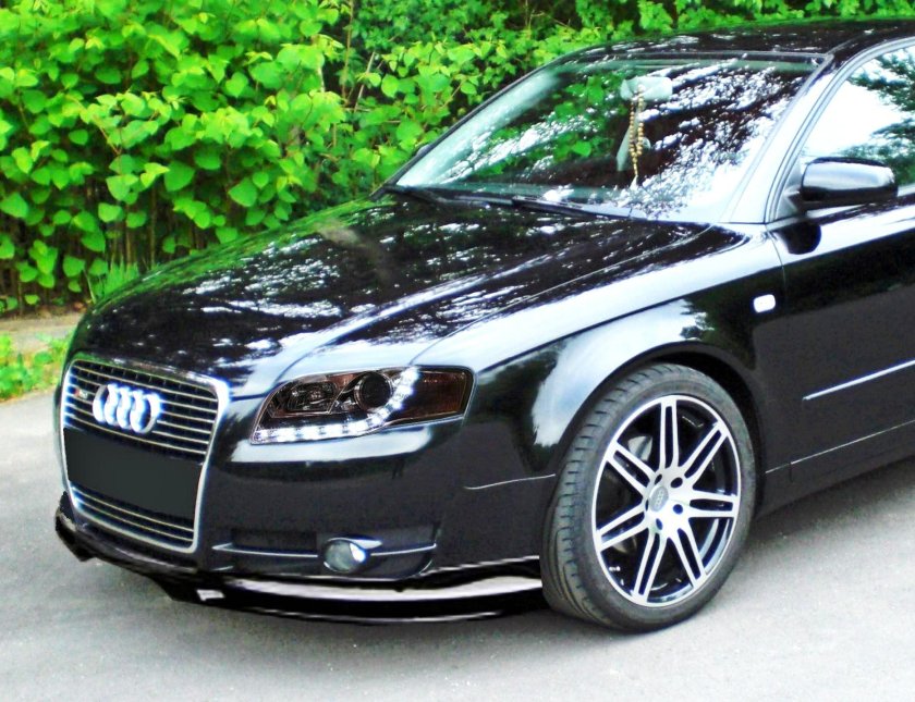 Ауди а4 б7 черная