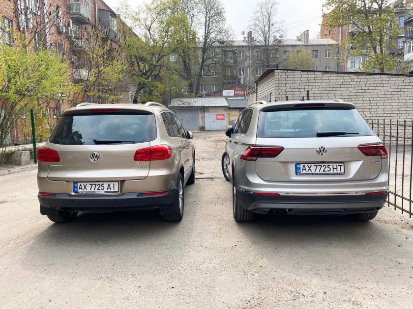 Фольксваген Тигуан 2 поколения
