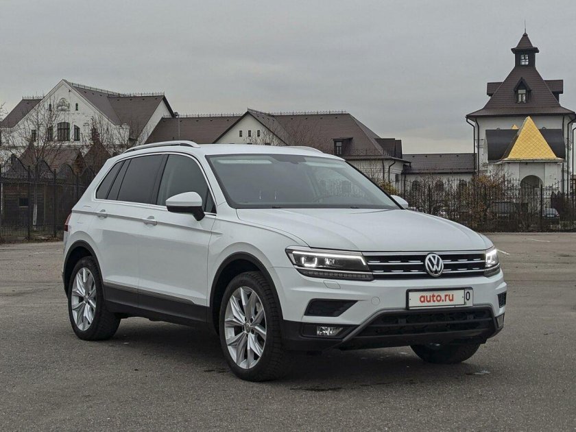 Volkswagen tiguan 2017 белый