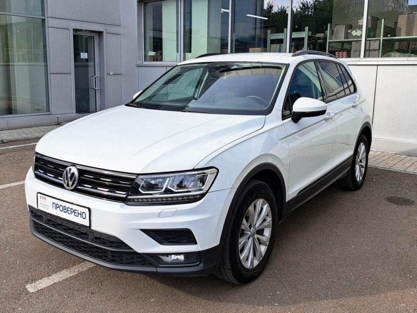 Фольксваген Тигуан белый