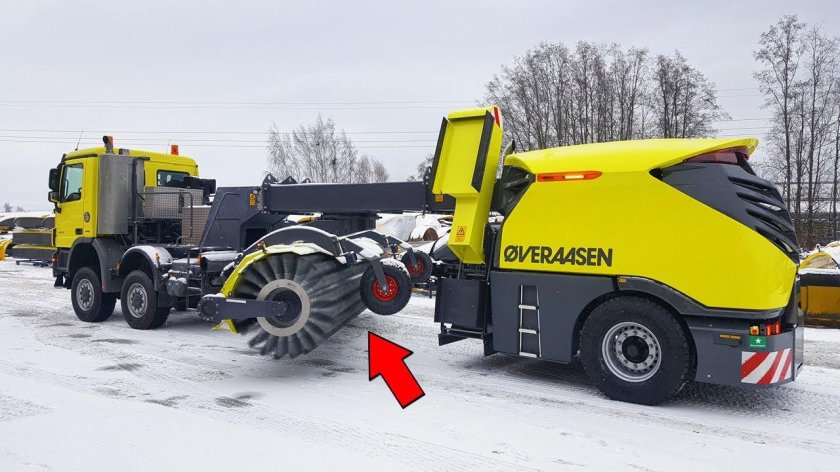 Уборочная машина Overaasen rsc250