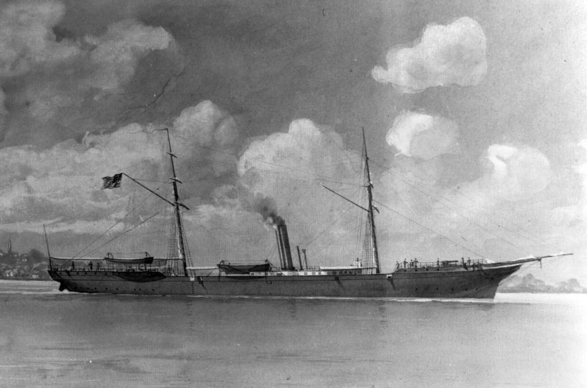 USS Memphis 1862