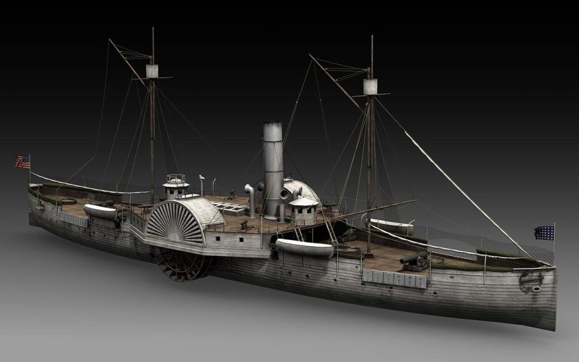 Броненосец южан Албемарл