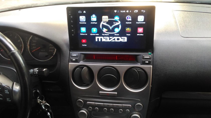 Магнитола 2 Дин Мазда 6 gg